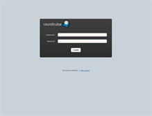 Tablet Screenshot of mail.backbone.sk